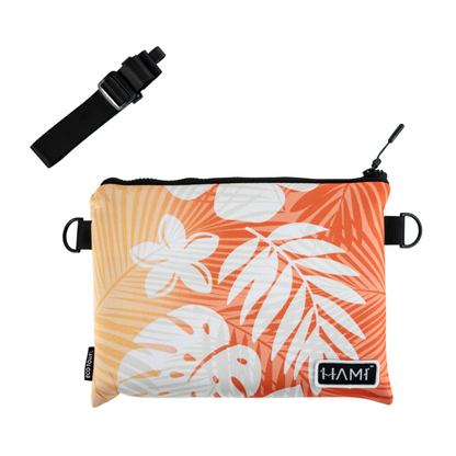 HAMI Sunset Hibiscus Eco Sand Free Towel & Bag