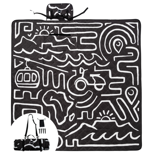 HAMI Urban Doodle Picnic Blanket