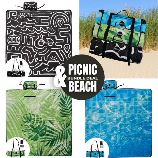 Picnic & Beach Blanket Bundle (Buy 1 Blanket + Get 50% OFF another)